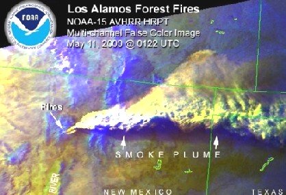 Smoke Plume, New Mexico